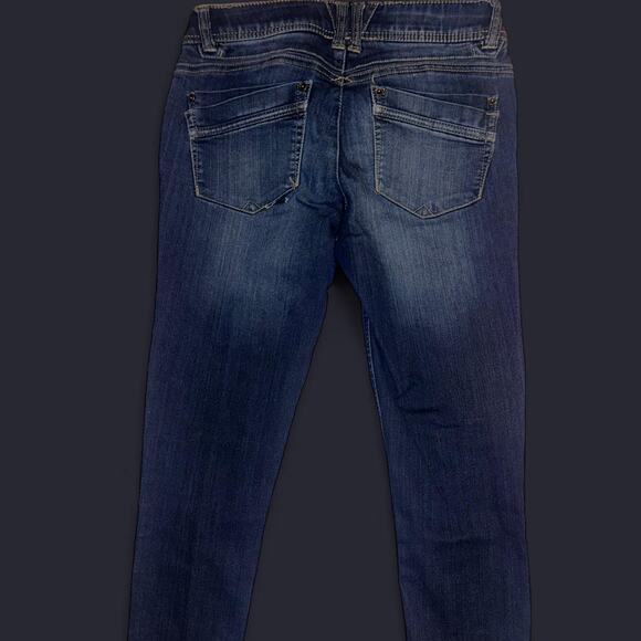 Democracy navy blue skinny jeans women's size 2 - Picture 4 of 5